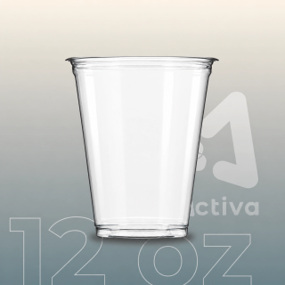 Vaso PET Clear 12 oz | Activa Industria