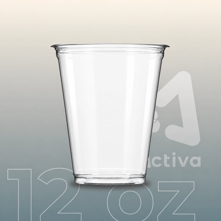 Vaso PET Clear 12 oz | Activa Industria