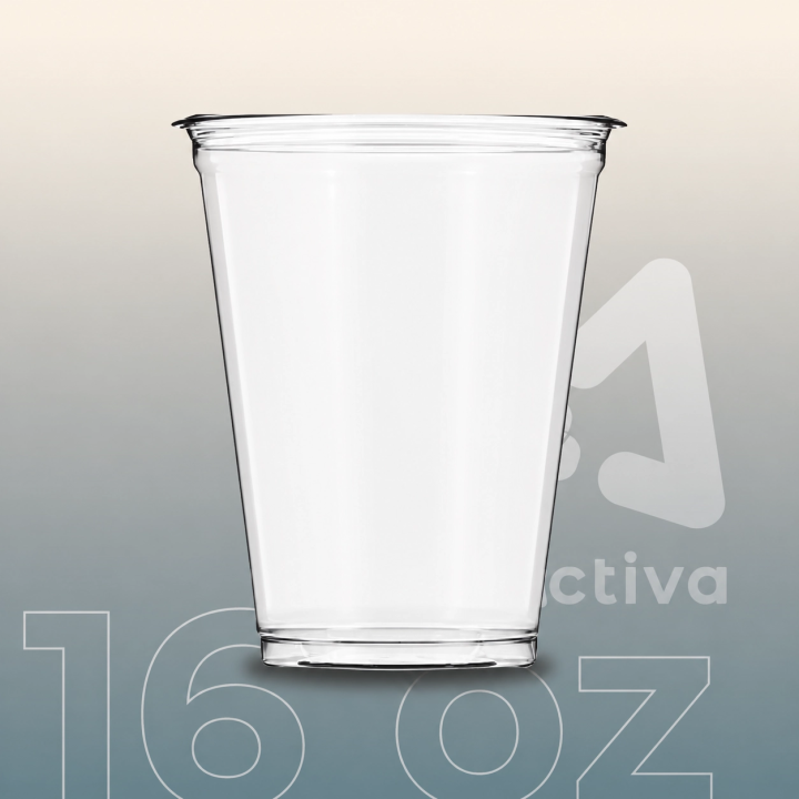 Vaso PET Clear 16 oz | Activa Industria