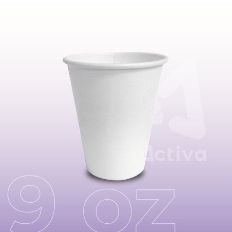 Vaso Papel Bioform 9 oz | Activa Industria