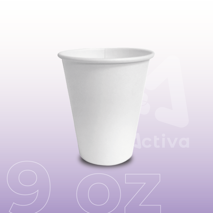 Vaso Papel Bioform 9 oz | Activa Industria