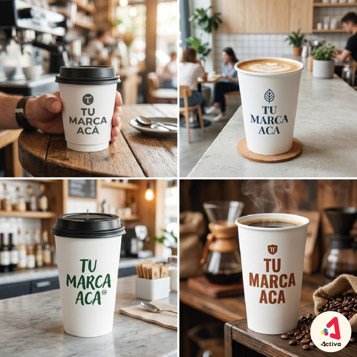VASO PAPEL BIOFORM 16 OZ CON TAPA