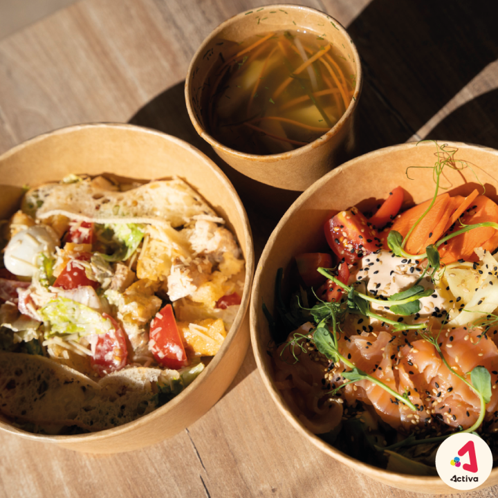 BOWL BIOFORM 32 OZ CON TAPA
