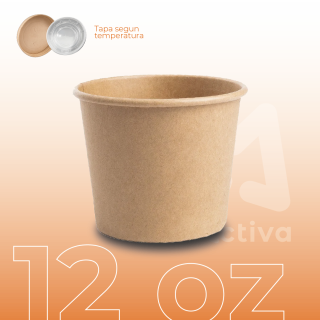 CONTENEDOR BIOFORM 12 OZ