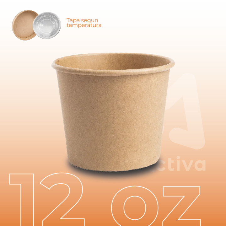 CONTENEDOR BIOFORM 12 OZ