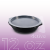 CAZUELA PP NEGRA WAU 12 OZ (25X4)