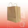 Bolsa de Papel Kraft Con Manija L 30x17x40